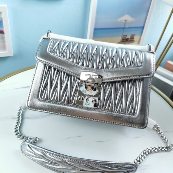 Miu Miu silver bags